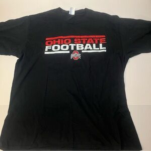 Black Ohio State Buckeyes college Tshirt XL